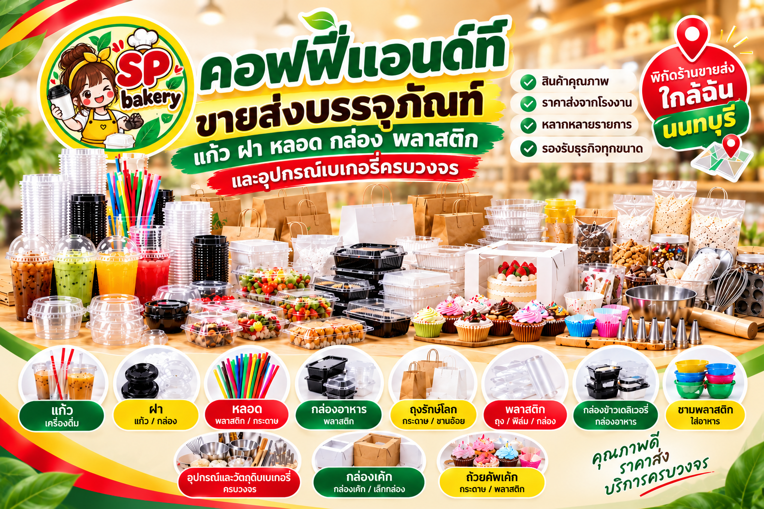 ร้านอุปกรณ์เบเกอรี่ ใกล้ฉัน