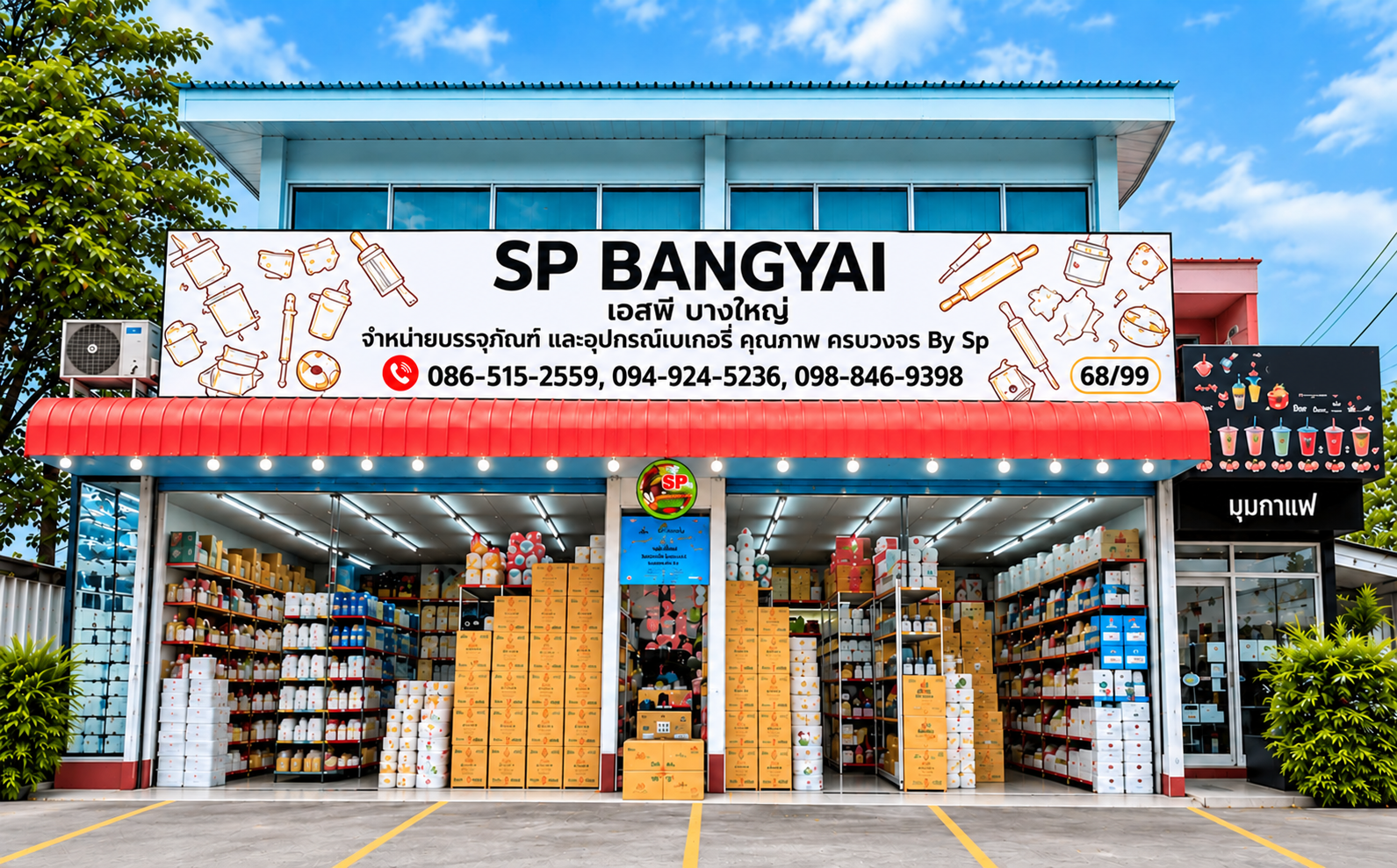 ร้านขายส่งอุปกรณ์เบอเกอรี่ บางใหญ่ นนทบุรี