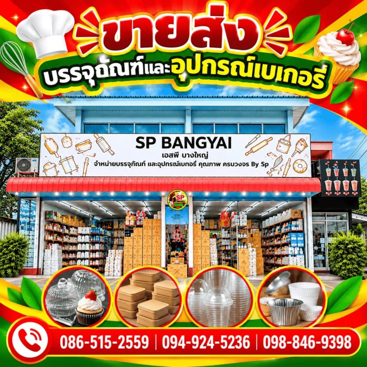 ร้านขายส่งอุปกรณ์เบเกอรี่ นนทบุรี